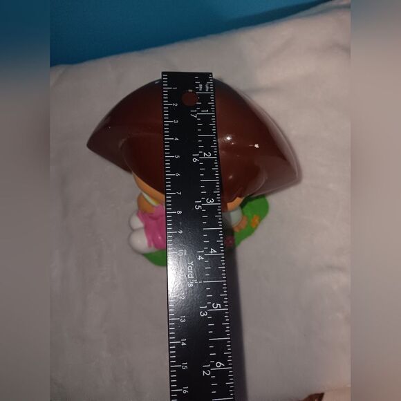 Vintage Dora the Explorer Ceramic Piggy Bank Pre-owned - Picture 6 of 7
